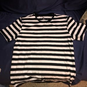 Black & White Stripe Shirt